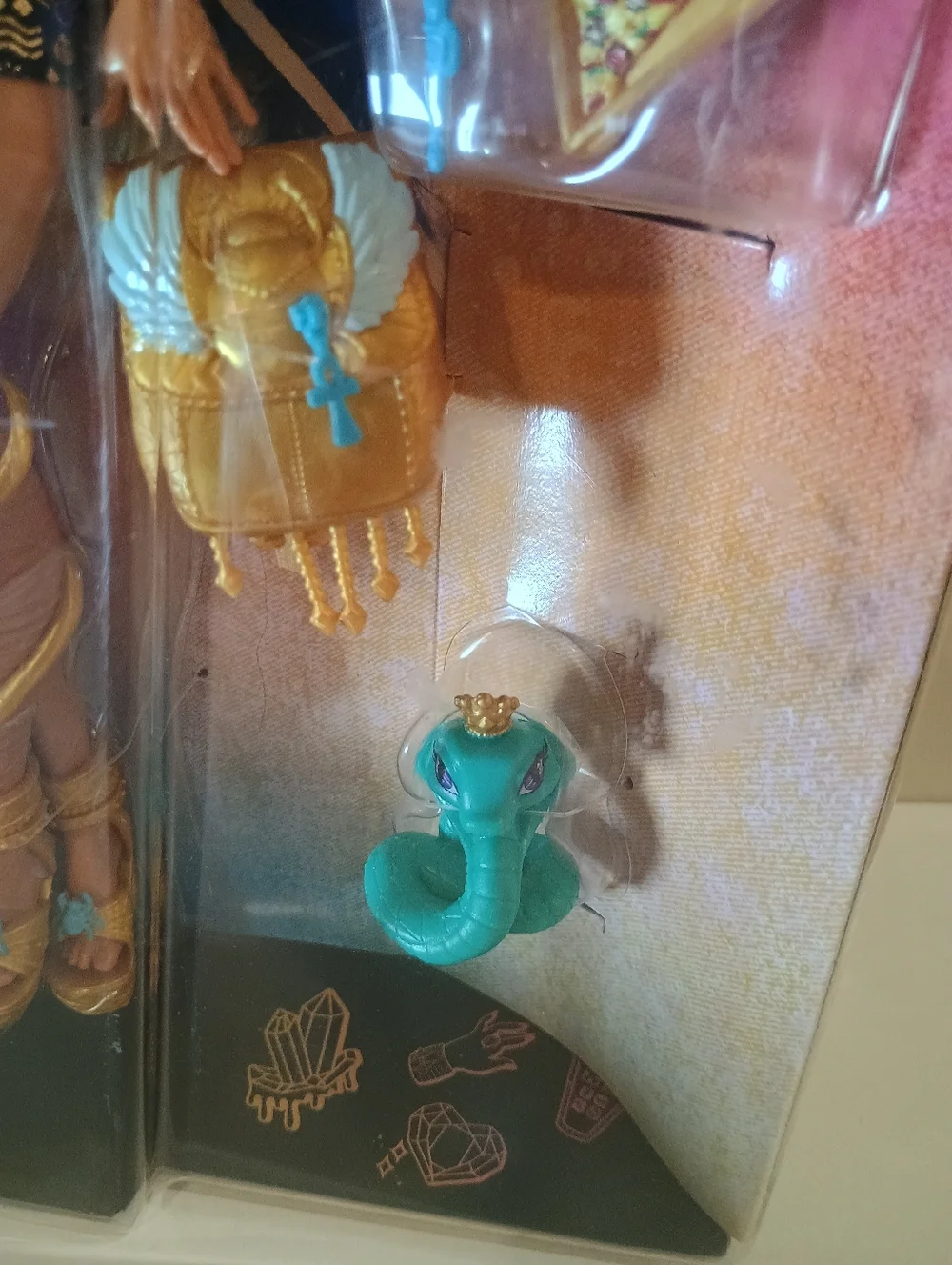 Monster High Cleo de Nile Doll - Teal, Gold & Black Fashion